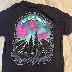 Nature backs Black Tee
